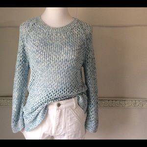 Gap Blue Chunky Knit Sweater